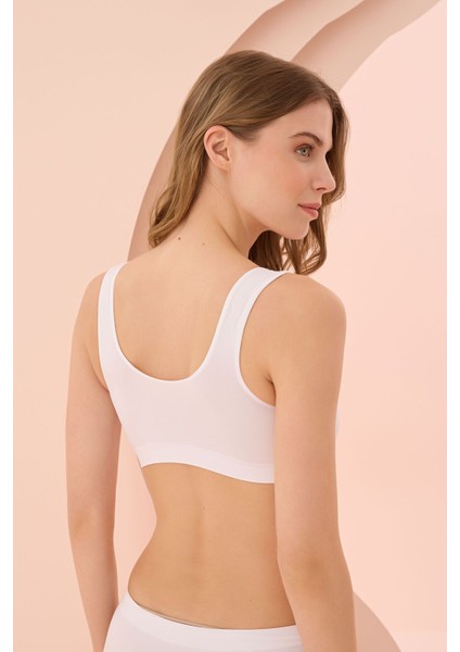 Iç Giyim (3 Adet) Nbb Kalın Askılı Seamless Pedsiz Dikişsiz Büstiyer Atlet fiyatları