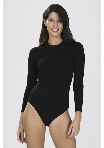 Iç Giyim (3 Adet) Nbb Uzun Kol Boğazlı Yaka Çıt Çıtlı Body Atlet