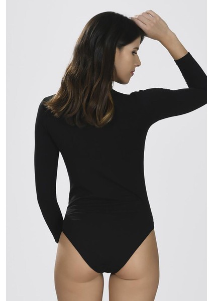 Iç Giyim (3 Adet) Nbb Uzun Kol Boğazlı Yaka Çıt Çıtlı Body Atlet modelleri