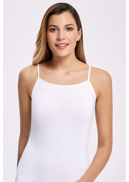 Likra Supreme Ince Askı Atlet 2003 (3 Adet)