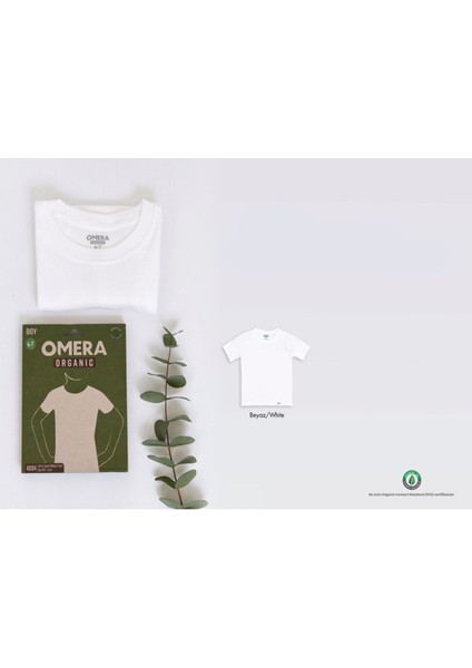 Omera Organik Erkek Çocuk Bisiklet Yaka Ribana Atlet fiyatları