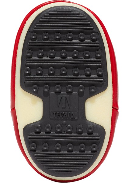 80D1400430-D001 Moon Boot Mini Nylon Unisex Çocuk Kırmızı Kar Botu fırsatları