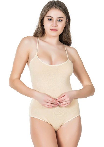 Iç Giyim Derya Kurşun Pamuk Kumaş Ince Askılı Çıt Çıtlı Body Atlet fiyatları