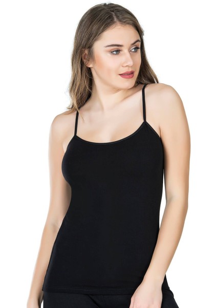 Iç Giyim Derya Kurşun Ince Askılı Atlet