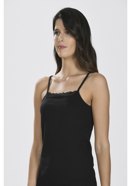 Iç Giyim (3 Adet) Nbb Dantel Detaylı Ribana Ince Askılı Atlet fiyatları