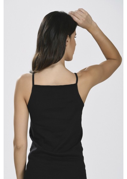 Iç Giyim (3 Adet) Nbb Dantel Detaylı Ribana Ince Askılı Atlet modelleri