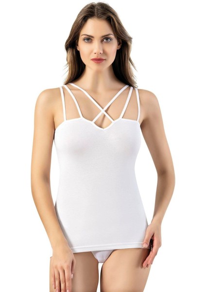 Iç Giyim Kota Çapraz Ip Askılı Atlet (1 Adet)