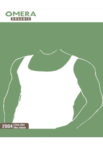 Omera Organik Pamuk&likra Erkek Atlet