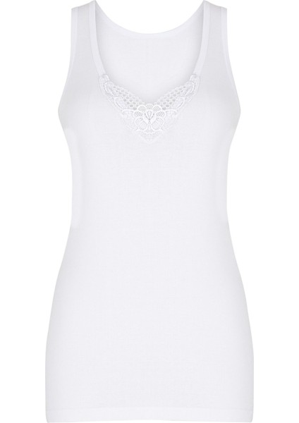 Doğan Yıldız Ribana Gipür Geniş Askı Atlet 4450 (6 Adet)