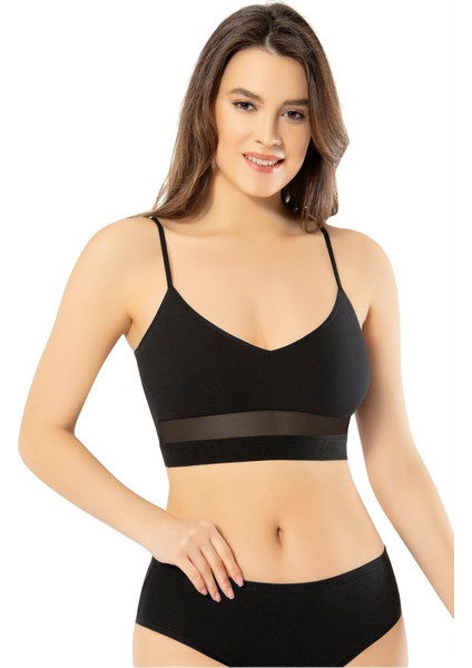 Iç Giyim Kota Askılı Modelli Yarım Atlet (3 Adet)