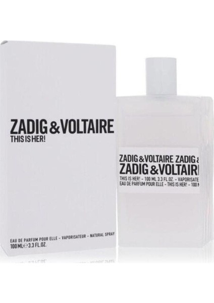 Zadig&voltaire Zadig & Voltaire This Is Her Edp 100 ml Kadın Parfüm
