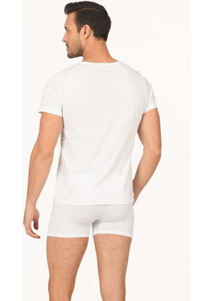 Iç Giyim (3 Adet) Nbb Pamuk Kumaş Klasik V Yaka Fanila Erkek Atlet modelleri