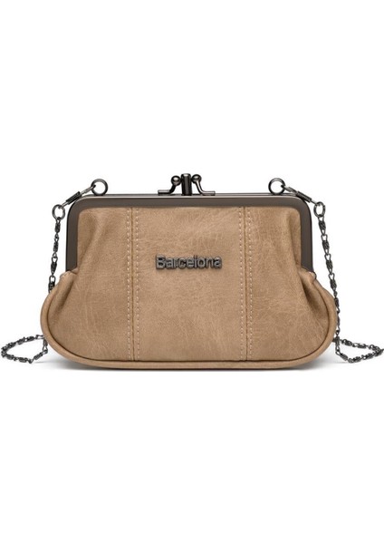 Mini Boy Yıkama Deri Burslu Kadın Kese 21-K Barcelona 1937-7