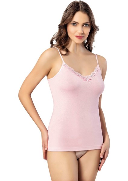 Iç Giyim Kota Ip Askılı Küçük Dantelli Atlet (3 Adet)