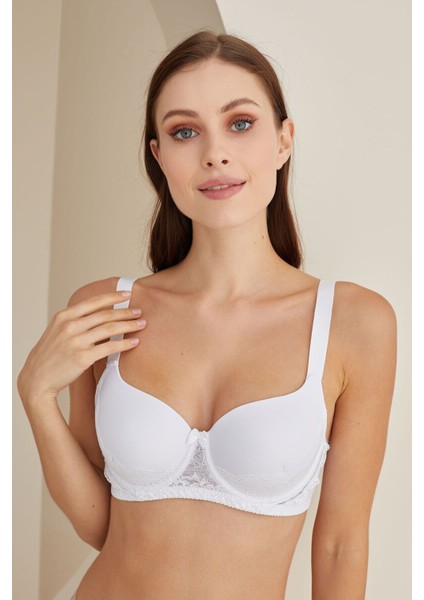 Iç Giyim Nbb Desteksiz Dantel Detaylı Büyük Beden Sütyen fiyatları