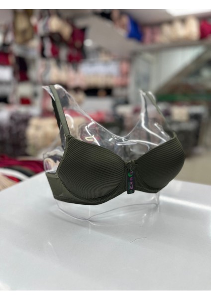 Iç Giyim Ebru Lüx Silikonlu Desteksiz Balenli Fitilli Sütyen (Sütyen Yıkama Topu Hediyeli )