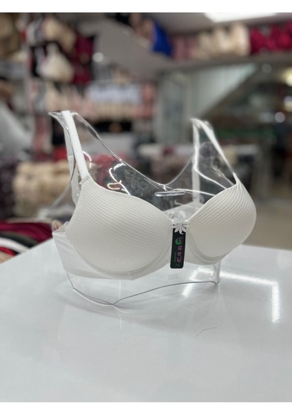 Iç Giyim Ebru Lüx Silikonlu Destekli Balenli Fitilli Sütyen (Sütyen Yıkama Topu Hediyeli )