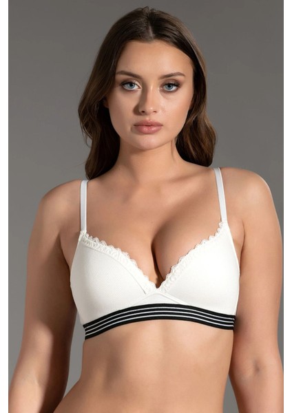 Iç Giyim New Bra Balensiz Alıştıma Genç Kız Süngerli Içi Boş Sütyen