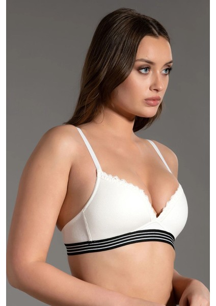 Iç Giyim New Bra Balensiz Alıştıma Genç Kız Süngerli Içi Boş Sütyen fiyatları