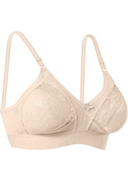 Iç Giyim Ebru Lüx Toparlayıcı Ara Dantel Lez Geniş Lastik Sütyen (Sütyen Yıkama Topu Hediyeli )