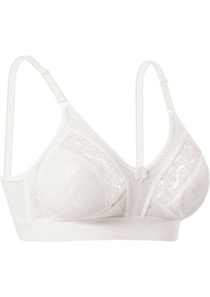 Iç Giyim Ebru Lüx Toparlayıcı Ara Dantel Lez Geniş Lastik Sütyen (Sütyen Yıkama Topu Hediyeli )