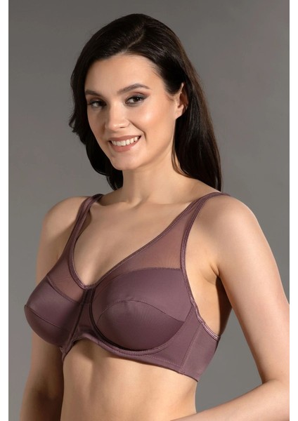 Iç Giyim New Bra Balenli Desteksiz Süngerli Tül Detaylı C-D Cup Size Sütyen modelleri