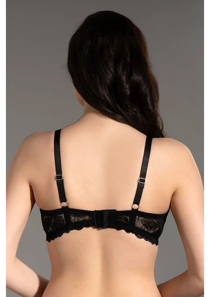 Iç Giyim Newbra Dantel Motif Işlemeli Tül Detaylı Desteksiz C Cup Sütyen fırsatları