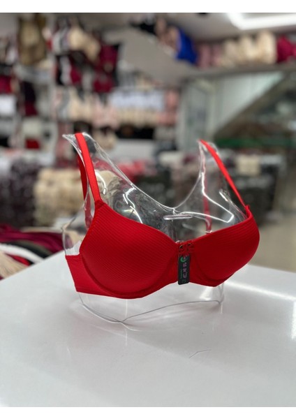 Iç Giyim Ebru Lüx Silikonlu Desteksiz Balenli Fitilli Sütyen (Sütyen Yıkama Topu Hediyeli )