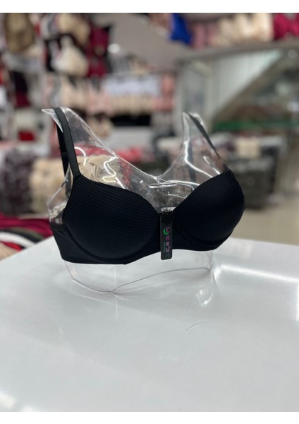 Iç Giyim Ebru Lüx Silikonlu Destekli Balenli Fitilli Sütyen (Sütyen Yıkama Topu Hediyeli )