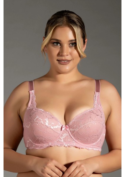 Iç Giyim New Bra Balenli Dantel Işlemeli Desteksiz Sütyen C-D Cup Size