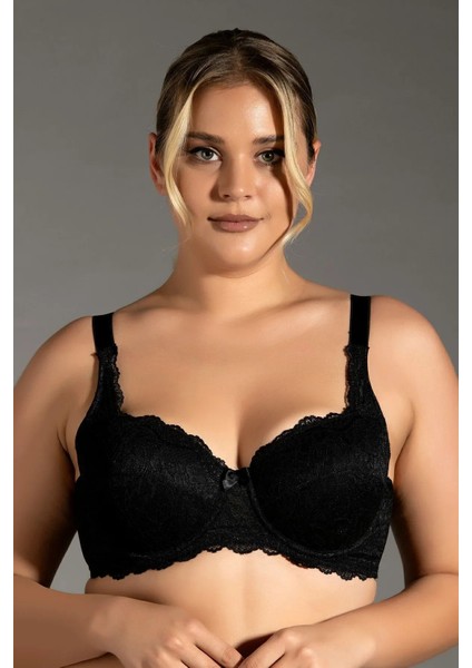 Iç Giyim New Bra Balenli Dantelli Toparlayıcı Içi Boş Sütyen