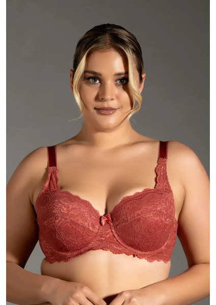 Iç Giyim New Bra Balenli Dantelli Toparlayıcı Içi Boş Sütyen