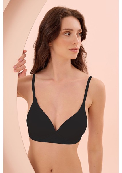 Iç Giyim Nbb Desteksiz Kaplı Üçgen Sütyen