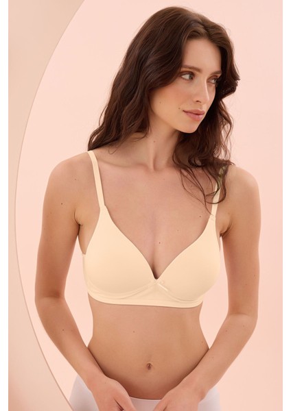 Iç Giyim Nbb Desteksiz Kaplı Üçgen Sütyen