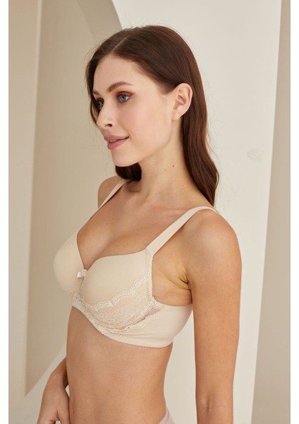 Iç Giyim Nbb Desteksiz Dantel Detaylı Büyük Beden Sütyen modelleri