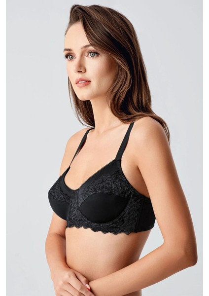 Iç Giyim New Bra Balenli Dantel Işlemeli Toparlayıcı C-D Cup Size Içi Boş Süngerli Sütyen modelleri