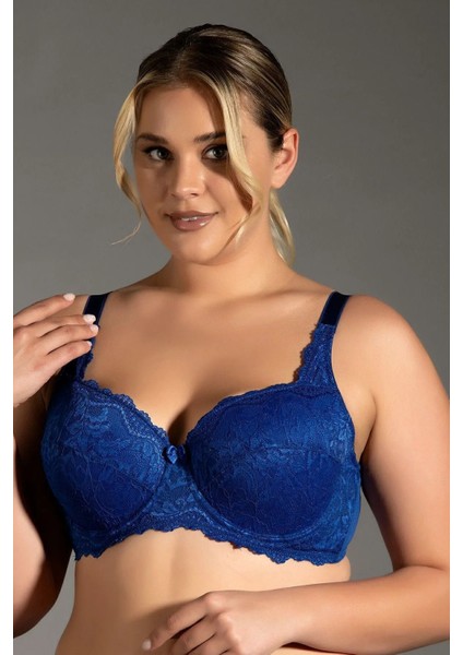 Iç Giyim New Bra Balenli Dantelli Toparlayıcı Içi Boş Sütyen