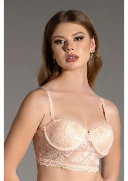 Iç Giyim Newbra Dantelli Destekli Çıkarılabilir Askılı Büstiyer Sütyen