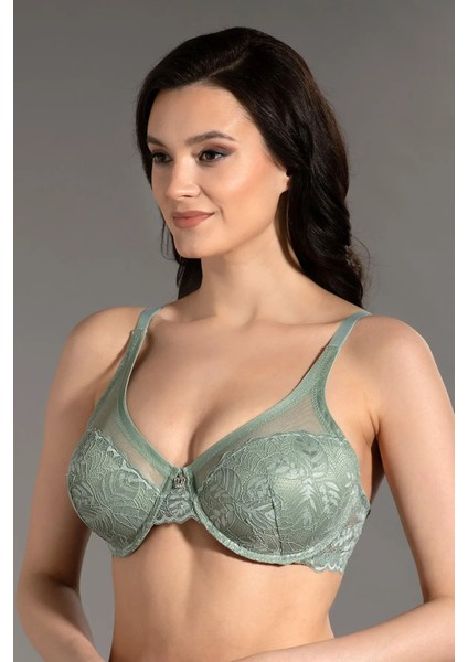 Iç Giyim Newbra Dantel Motif Işlemeli Tül Detaylı Desteksiz C Cup Sütyen fiyatları