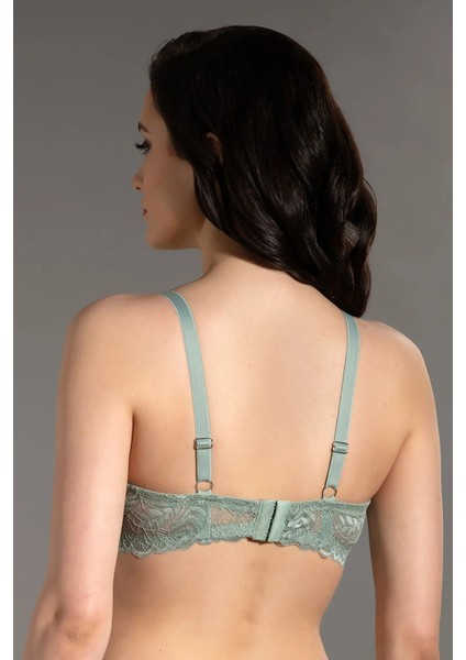 Iç Giyim Newbra Dantel Motif Işlemeli Tül Detaylı Desteksiz C Cup Sütyen fırsatları