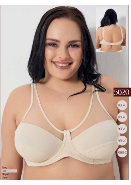 Iç Giyim Godewo Kapsız Şeffaf Toparlayıcı (Minimizer) Balenli Sütyen