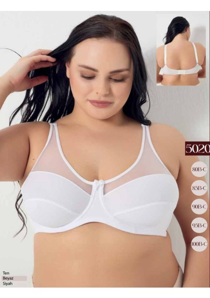 Iç Giyim Godewo Kapsız Şeffaf Toparlayıcı (Minimizer) Balenli Sütyen