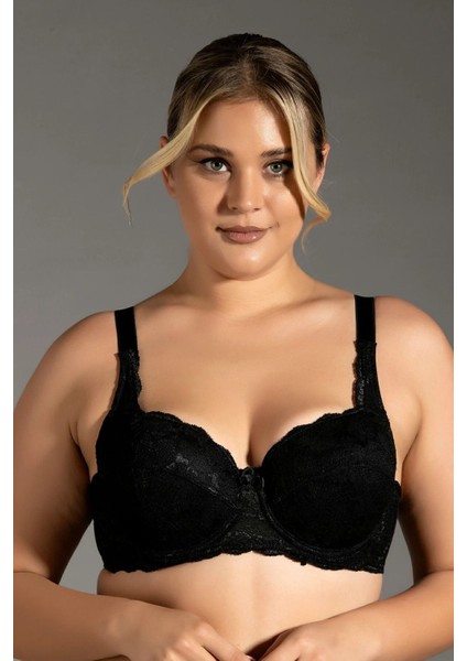 Iç Giyim New Bra Balenli Dantel Işlemeli Desteksiz Sütyen C-D Cup Size