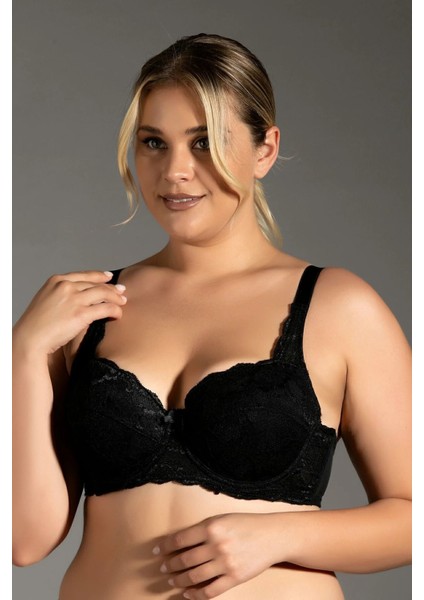 Iç Giyim New Bra Balenli Dantel Işlemeli Desteksiz Sütyen C-D Cup Size modelleri