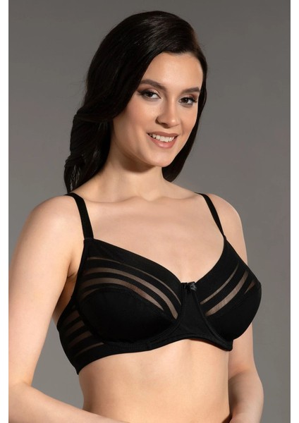 Iç Giyim New Bra Balenli Desteksiz Tül Detaylı C-D Cup Size Toparlayıcı Sütyen fiyatları