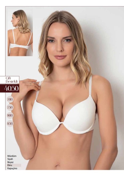 Iç Giyim Godewo Çift Destekli (Duble Push-Up) 2 Beden Büyük Gösteren Sütyen