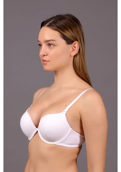 Iç Giyim New Bra Çift Destekli Balenli Sütyen 1 Beden Büyük Gösterir modelleri