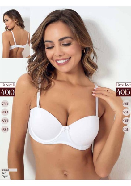 Iç Giyim Godewo Straplez Çıkarılabilir Askılı Sütyen Destekli Veya Desteksiz