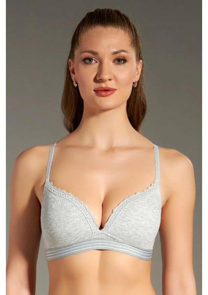 Iç Giyim New Bra Balensiz Alıştıma Genç Kız Süngerli Içi Boş Sütyen