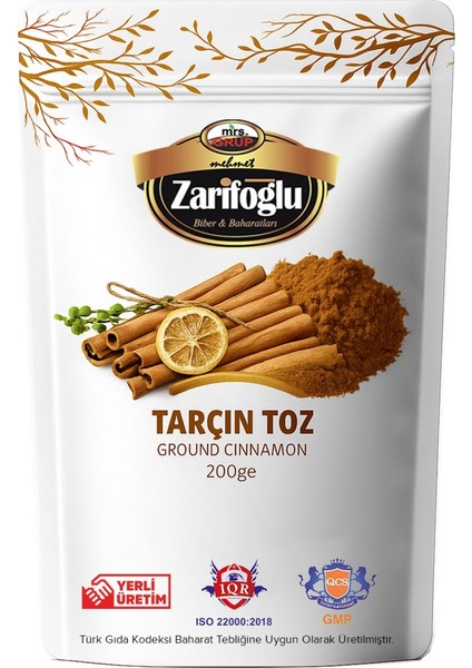Tarçın Toz 200 gr
